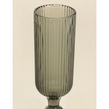 Бокалы для шампанского набор 2шт 150мл стекло МОДЕРН зеленый 18,5*5,5см