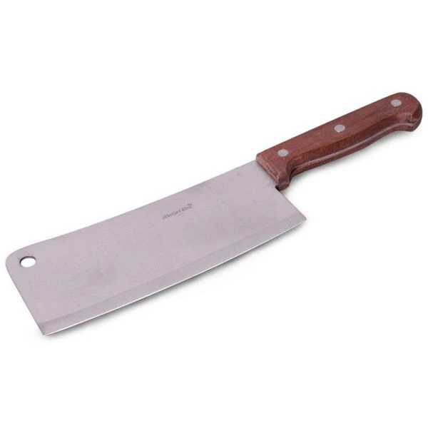 Топорик кухонный 18см нерж.сталь дер.рукоятка 11,5см арт.5305 (6)