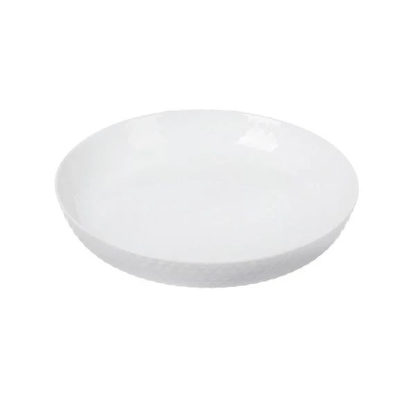 Тарелка мелкая 25см стеклокерамика ПРЭШЕС обеденная Q1900 (24)