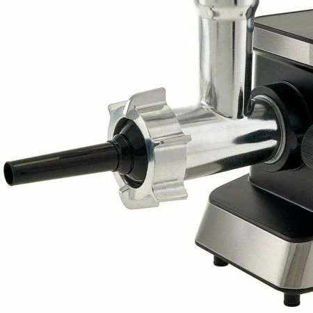 Мясорубка электрическая металл DELTA LUX DE-605M черный/стальной 4500Вт (4)