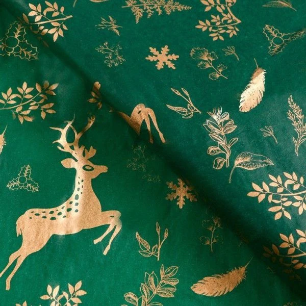 Бумага упаковочная новогодняя тишью (набор 20шт.) 50*70см Зимнее настроение (1) Бумага упаковочная новогодняя тишью (набор 20шт.) 50*70см Зимнее настроение (1)