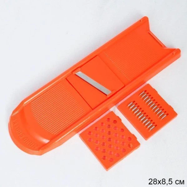 Терка для корейской моркови 3 насадки 28*8,5см пластик BT-3 (200)