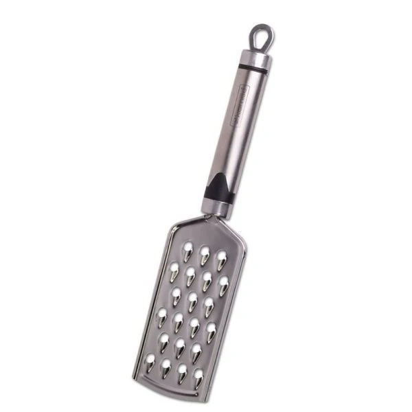 Терка односторонняя 14,5*5,5см нерж.сталь крупная арт.5058 (36)