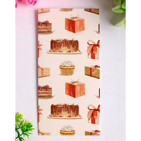 Конверт для денег 16,5*8см 0448 (5)