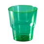 Стакан одноразовый 200мл полистирол КРИСТАЛЛ зеленый (50/1000)