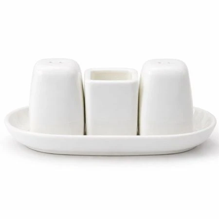 Набор для специй 3пр 16*6,5*7см фарфор 393г подар.уп BW20-22/4C/JC-18303 (48)