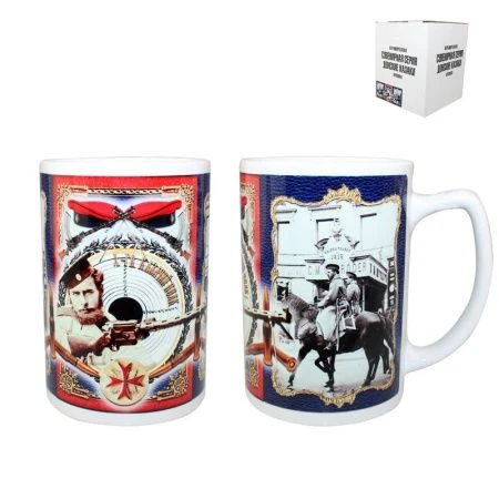 Кружка 420мл керамика ДОНСКИЕ КАЗАКИ ЛГКП-7