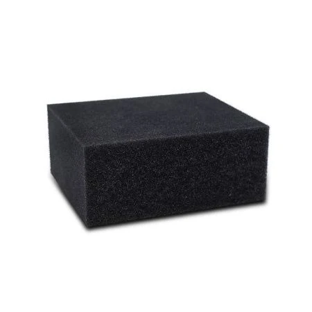 Губка химостойкая черная пенополиуретан 12*10*5см (10)