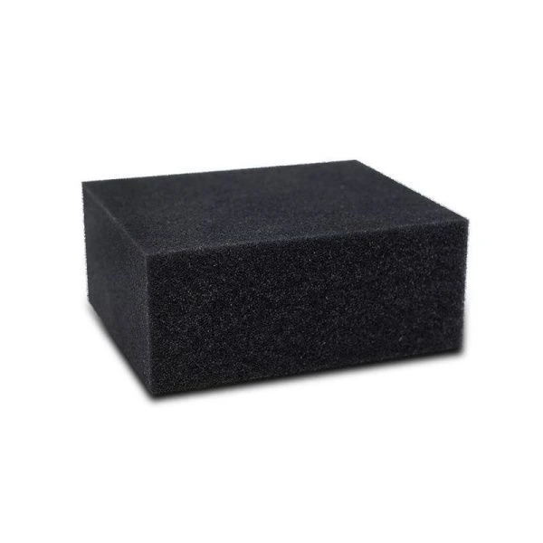 Губка химостойкая черная пенополиуретан 12*10*5см (10)