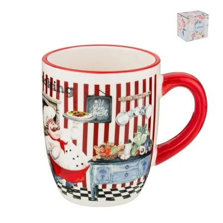 Кружка 340мл керамика BELLISSIMO 11,6*8,4*10,2см (48)