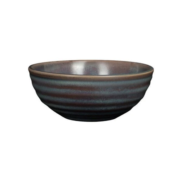 Салатник 15см 625мл фарфор TERRA сине-коричневый [10599] (6)