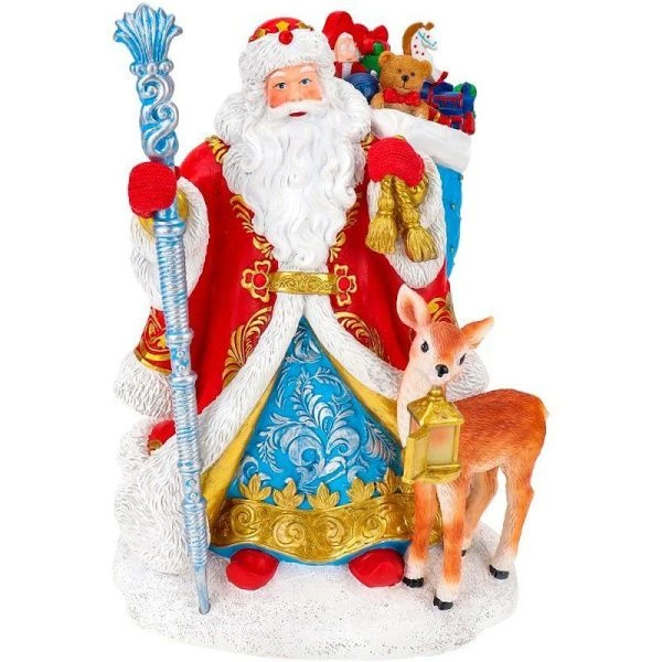 Статуэтка из полирезины Дед Мороз, 26 см (собственная разработка)