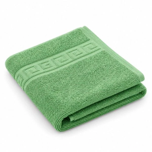 Полотенце махровое 50*90см АТК (Зеленый / NileGreen) пл.430 гр/м2