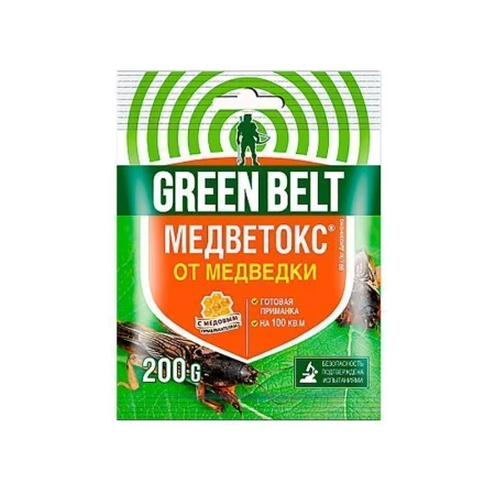 Медветокс 200г гранулы от медведки и муравьев GREEN BELT (50)