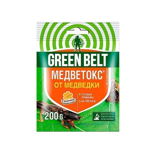 Медветокс 200г гранулы от медведки и муравьев GREEN BELT (50)