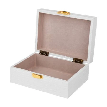 Шкатулка для украшений 20,3*14,5*8см МДФ/пластик (12)