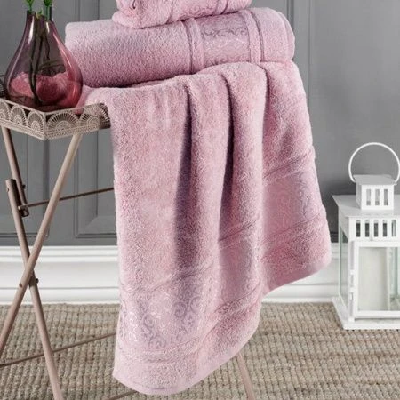 яяяПолотенце бамбук 70*140см Karna ARMOND (Светло-лаванда) 500г