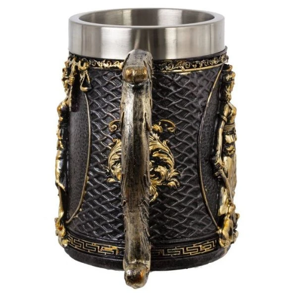 Кружка 600мл нерж.сталь Фемида 15,5*11,5*14,5см (12)