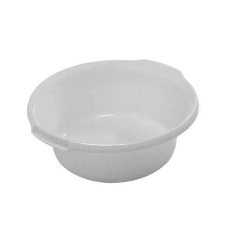 Таз 16л пластик ВОДОЛЕЙ мрамор круглый С613МРА (14)