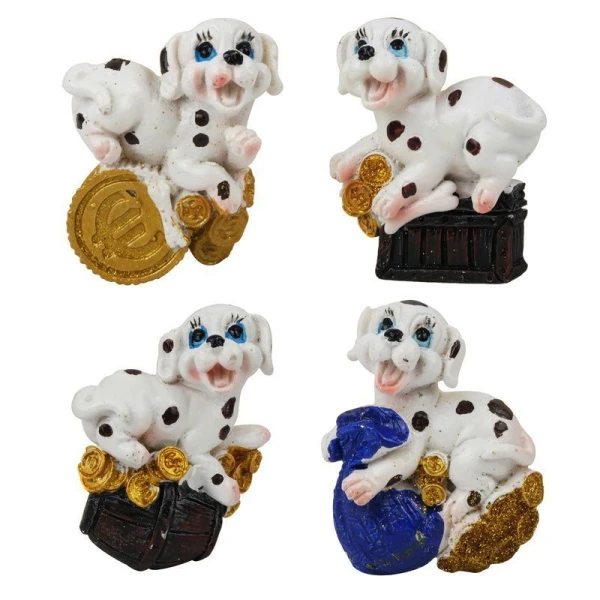 Магнит Далматинец с деньгами 5,5*4см 48В (576)