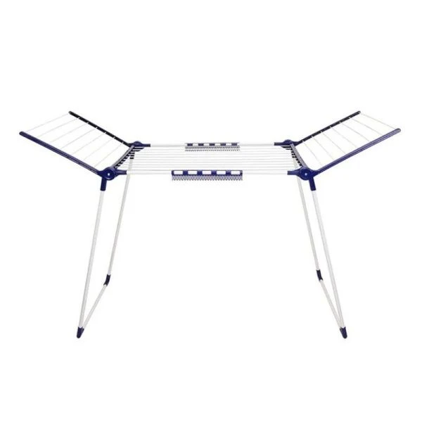 Сушилка для белья напольная 24м h112см металл Люкс белая (5)