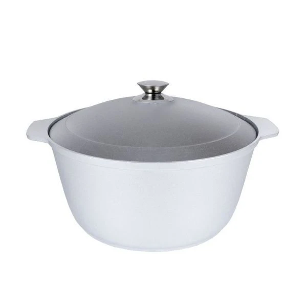 Жаровня 5л алюминий мет.крышка (5)