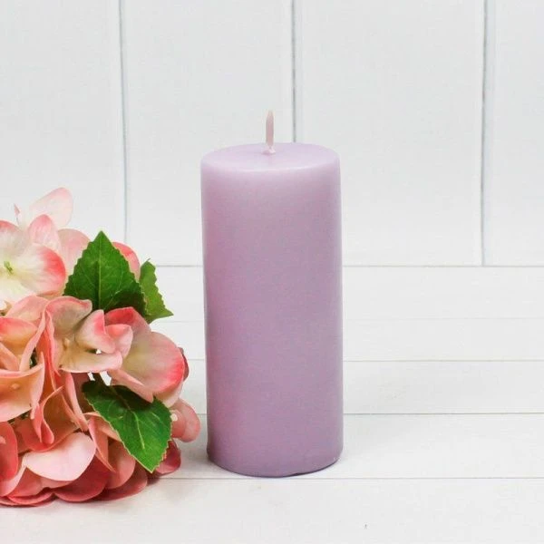 Свеча D50 H100 Цилиндр св.парафин яр.лаванда