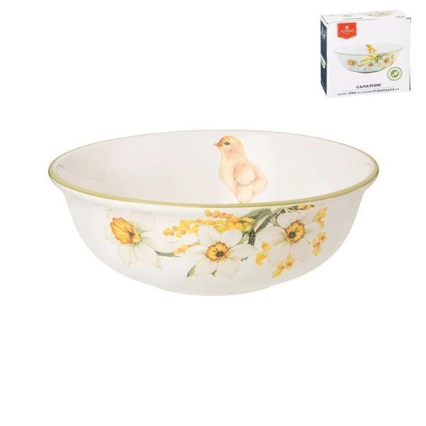 Салатник керамика 1350мл 21,5*7,5см Sunday (8)