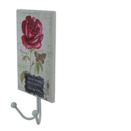 Вешалка-коллаж МДФ 2 крючка 13*8см микс (192)