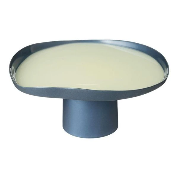 Блюдо на ножке стекло 21см Green Tea 14183А/T (4)