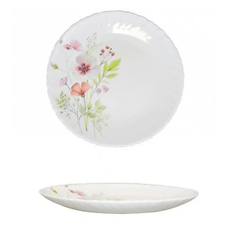 СУХОЦВЕТЫ Тарелка обеденная стеклокерамика МФК 24 см (36)