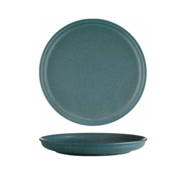 Тарелка мелкая 26см керамика BILLIBARRI HAPPY MUMMY бирюза (6/18)