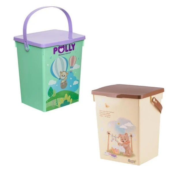 Контейнер для детского стирального порошка 5л 196*167*230 пластик POLLY (18)