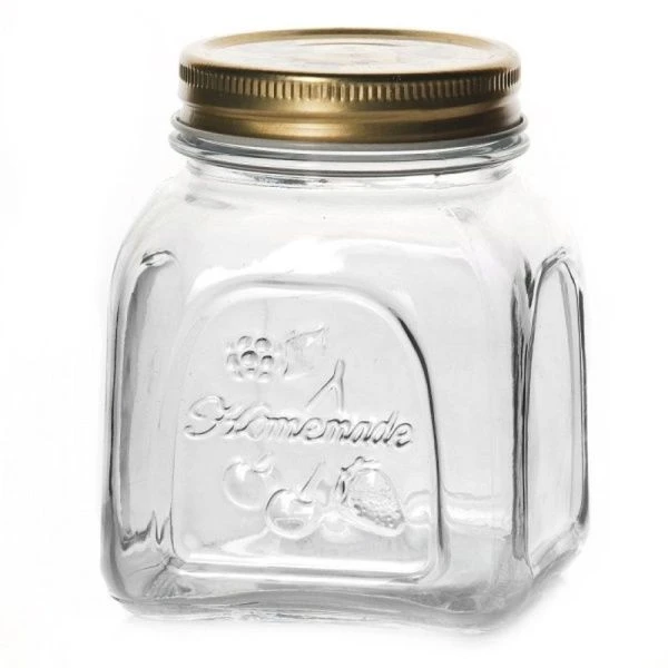 Банка 500мл стекло ХОММЕЙД с мет.крышкой (24)
