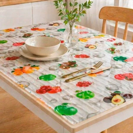 Клеенка силиконовая с рисунком Dekorelle 0,8мм 0,8*20м 051