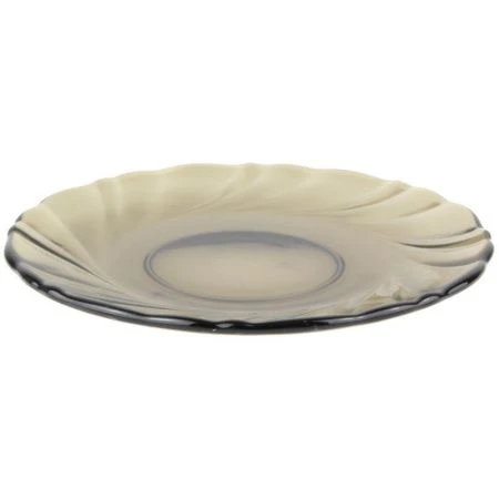 Тарелка мелкая 17см стекло ALTA MAREA дымка десертная (24)