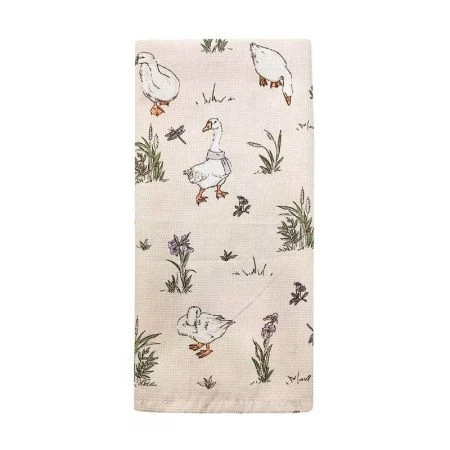 Полотенце кухонное 35*60см вафельное Браво ГУСИ Полотенце кухонное 35*60см вафельное Браво ГУСИ