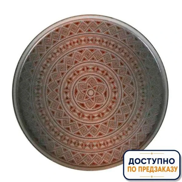 Тарелка мелкая 22см фарфор ДАМАСК десертная S-MT-DMSHYG22DZ (6)