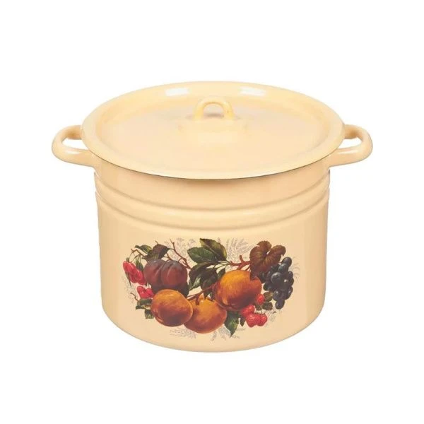 Бак 20л эмаль ваниль с рис. 21-2827/4 (1)