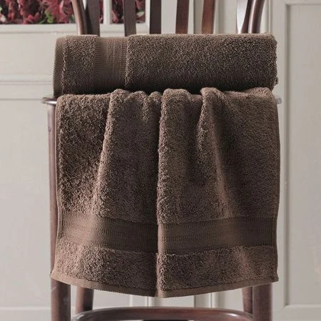 яяяПолотенце махровое 50*90см Karna DESTAN (Коричневый) яяяПолотенце махровое 50*90см Karna DESTAN (Коричневый)