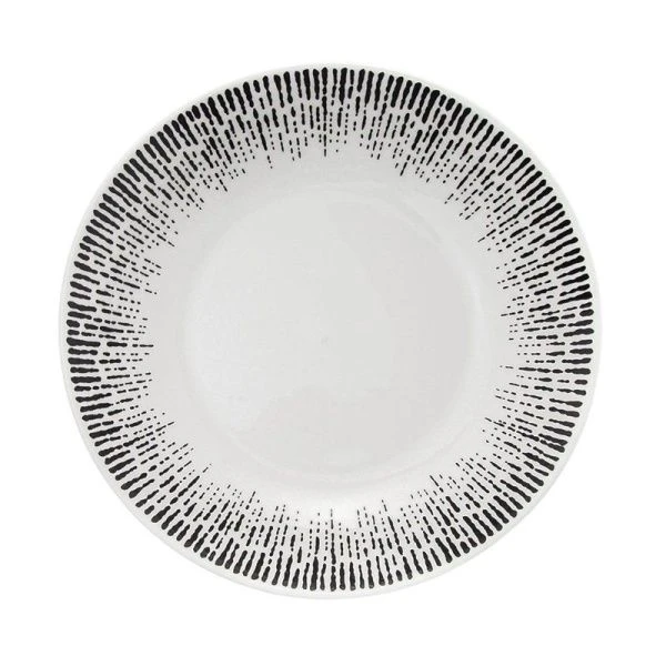 Тарелка глубокая 790мл 20см керамика MILA RIPSY 200 253-27012 (72)