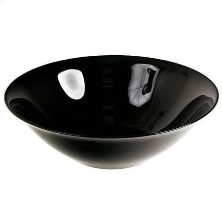 Салатник 27см стекло КАРИН ЧЕРН (6)