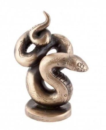 яяяФигурка БРОНЗОВАЯ ЗМЕЯ (12)