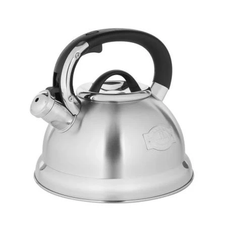 Чайник со свистком 3,3л нерж.сталь металлик (12)