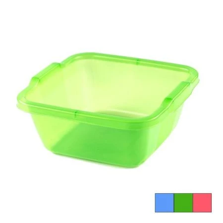 Таз 9л пластик квадратный (10)