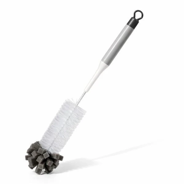 Ершик для бутылок с губкой пластик 1013/JC-18001 (100)