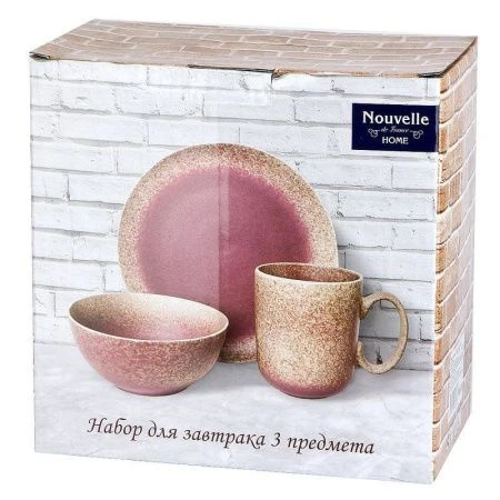 Столовый набор 3пр фарфор Flash подар.уп. (4)