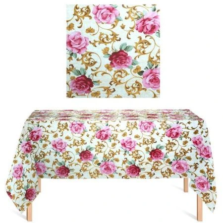 Клеенка "FLORISTA", ПВХ на нетканой основе, ширина 1,4м арт. 123-05, Турция (цена указана за погонный сантиметр)