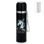 Термос 500мл нерж.сталь ЛОШАДЬ с кнопкой