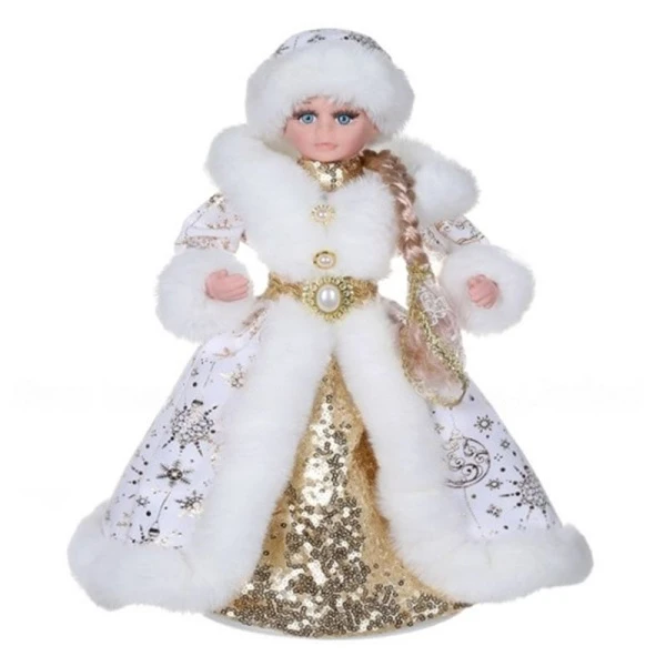 Фигурка новогодняя Снегурочка H40см 17В07-16/JC-10353 (36)